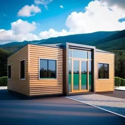 China Double Wing Steel Structure Fireproof Container House 2 Bedroom Expandable for sale