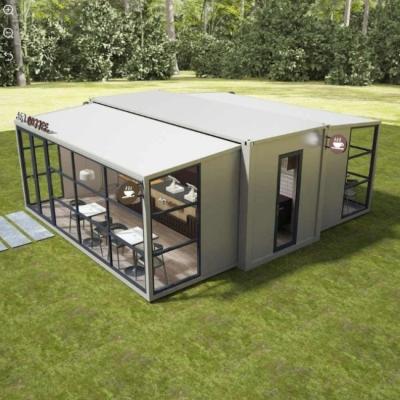 China Prefabricated Modular Mobile High End Shipping Container Homes Q235B of Q345B staalkwaliteit Te koop