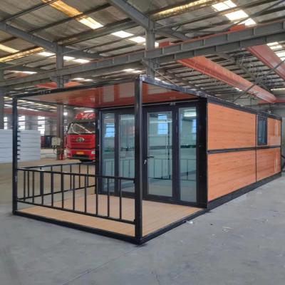 China Removable Anti Rust Fireproof Prefab Container House Foldable Easy Assembled for sale