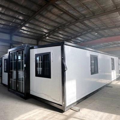 China durable 3 Bedrooms Mobile Expandable Prefab House steel structure Modular Expandable Homes for sale