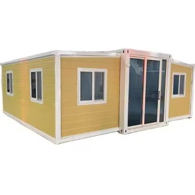 China Familienstil Bequem 2 Schlafzimmer Versand Container-Häuser Schnelle mobile Residenz Q235 Q345B zu verkaufen