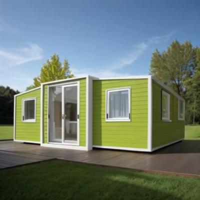 China 20 Feet Portable Waterproof Anti Seismic Two Bedroom Container House Foldable Container House for sale