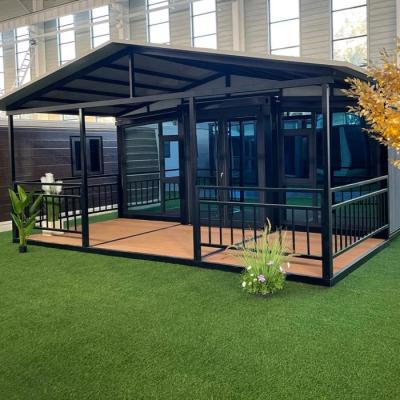 China Fireproof Modular Expandable Homes Prefab Shipping Container Homes steel structure for sale