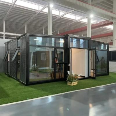 China 20Ft 40Ft Luxury Expandable Container House Prefabricated With Bathroom And Kitchen for sale