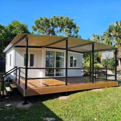 China 20FT 40FT Prefab Uitbreidbaar Huis / Luxe Container Huizen Kantoorgebouw Q235 Q345B Te koop