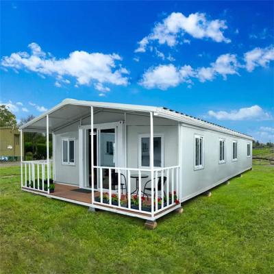 China Uitbreiding van de scheepvaart Container Huis met terras Luxe Mobile 20ft 40ft modulaire huizen Te koop