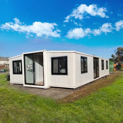 China Residential Commercial Fast Installation Expandable Prefab House Steel Structure With 2 & 3 bedroom for sale