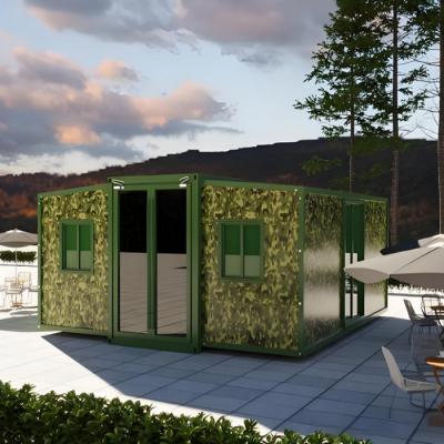 China Expandable 2 Bedroom Container House Customized 20ft For Vacation Homes for sale