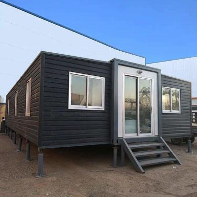 China Q235 steel frame Expandable Container House With 2/3 Bedroom Luxury Villas Hotel House For Sales for sale