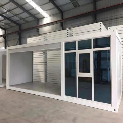 Chine Maison de conteneur pliable préfabriquée multifonctionnelle pour le marché du Moyen-Orient 20ft / 40ft à vendre