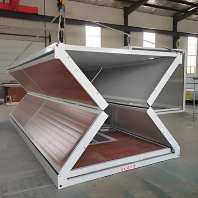 Chine Rapide et facile à installer maison de conteneur pliable maison miniature préfabriquée pour vivre ou travailler à vendre