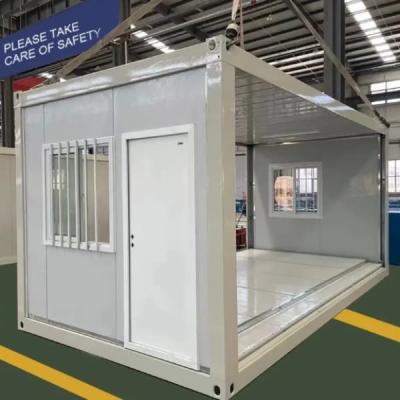 China Factory Prefabrication Fast Build Safe Strong Z Shape Folding Container House for sale