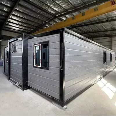 China 3 bedrooms expandable prebuilt container homes 40ft size for sale