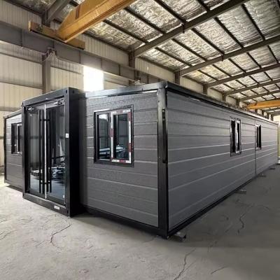 China Expandable prefab shipping container house 3 bedroom homes for sale