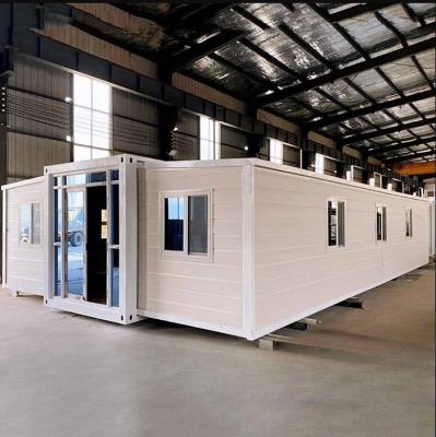 China Wholesale 20FT/30FT/40FT Customized Plastic Film Packaging Foldable Expandable Mobile Container House for sale