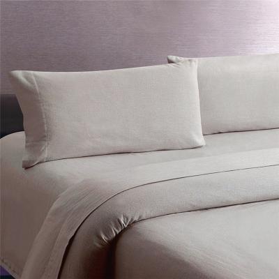 China European and American style cotton flannel sheet set natural fabric bedding sets Egyptian cotton bedding set for sale