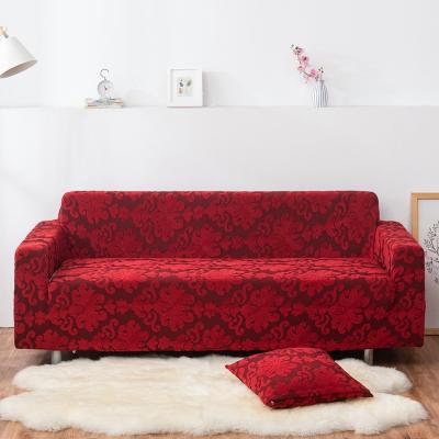 China Jacquard Multi Color Elastic Sofa Cover From Europe for sale