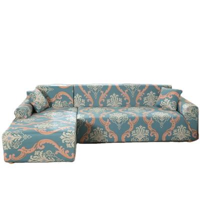 China Universal L Shaped Stretch Sofa Covers Hot Selling Furniture Cover Europe Elastic Sofa Cover Chair for sale