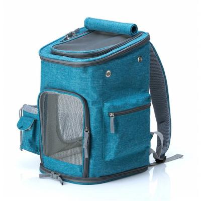 China Airline Breathable Luxury Travel Cat Collapsible Bag Portable Pet Small Carrier Backpack for Journal or Travel for sale