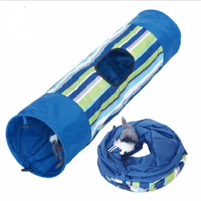 China Safety L Shape Color Collapsible Tunnel Cat Toy for sale