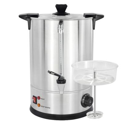 China Keep Hot Stainless Steel Electric Liter Water Heater Yingxintai CB Hot 25 Approval Tea Urn Coffee for sale