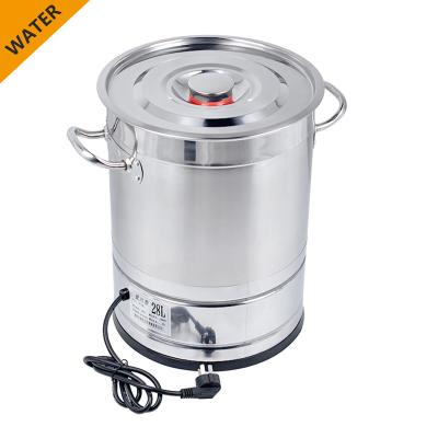 China Keep Hot Affordable Electric Wax Melter Wax Melt Bucket Hot Burner With Spout for sale