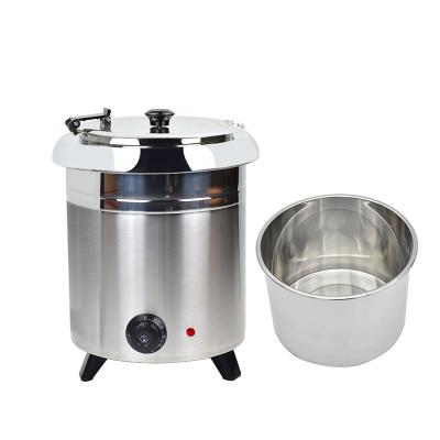 China 360 Degree Rotation Base 10Ltres Shake Electric Soup Kettle Heating Pot for sale