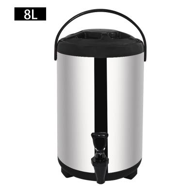 China Heat Preservation Stainless Steel Thermoses Heat Preservation Beverage Warmer Barrel for sale