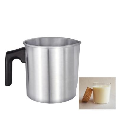 China Diy Aluminum Candle Wax Pitcher Wax Crucible 3000ml Pot Crucibles for sale