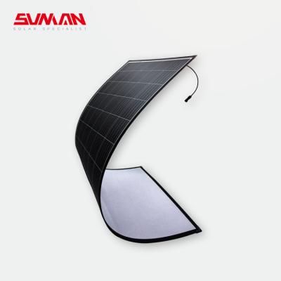 China Lightweight Black Anodized Aluminum Alloy Frame For Residential Commercial Rooftop 300 Watt Solar Panel for sale