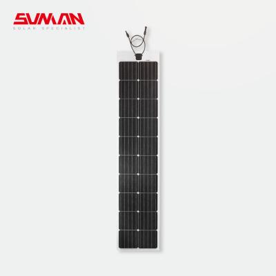 China china factory 100w 12V lightweight solar panel with charger SMF100W-2x10UW for sale