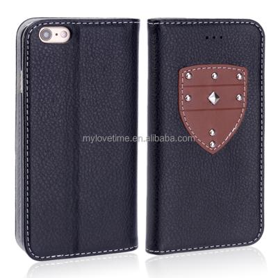 China New Design Anti-fall PU Leather Phone Case Accessory For iPhone 6s for sale