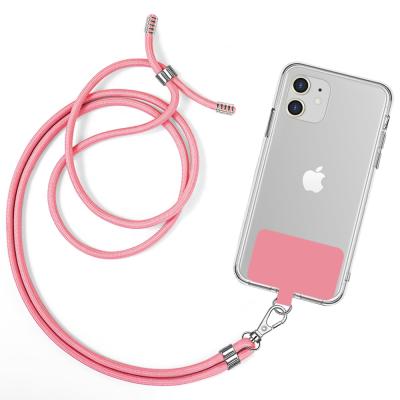 China Protect Your Phone Factory Custom Cheap Necklace Wrist Key Lanyard Mobile Phone Accessories Case Nylon Strap for sale