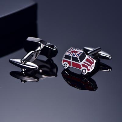 China Awesome Custom Printed Import From China American Car Personality Design Cufflinks for sale