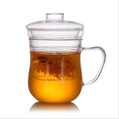 China 2022 New Competitive Price Artificial Blowing Glass Tea Cup Coffee Mugs Viable For Drinking for sale