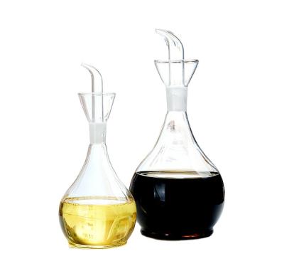 China China Factory Supply Viable Soy Sauce Dressing Glass Oil Bottle Condiment Kitchen Bottles for sale