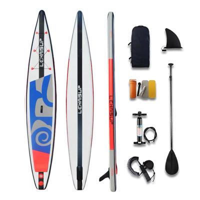 China Hot Selling OEM Unisex Long Ride 14' Soft Top Air Sip Stand Up Paddle Board Set Water Surfboard With Fins for sale