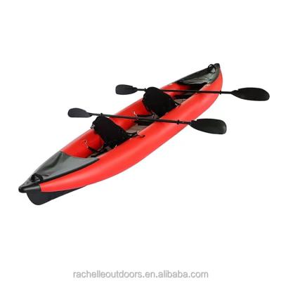 China PVC & Customizedpaddle Quick Board Drop Stitch Delivery Kayaks Inflatable Fishing Canoe Rowing Rib Float Boat for sale