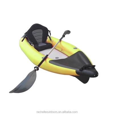 China PVC & Customizedpaddle Quick Board Drop Stitch Delivery Kayaks Inflatable Fishing Canoe Rowing Rib Float Boat for sale