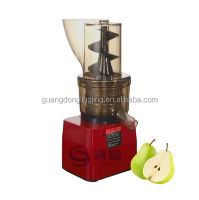 China Hotels 500W Commercial Masticating Big Mouth Slow Speed Cold Pressed Pear Juice Extractor for sale