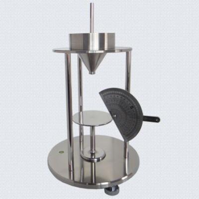 China Repose Angle Testing Machine , Angle of Repose Tester , Repose Angle Measuring Device , Angle of Repose Apparatus for sale