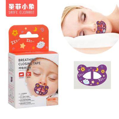 China Mouth Breathing Correction Stickers Sleeping Anti-opening Patch Sleeping Snoring Mouth Breathing shut up Mouth closure Patch Adult/children for sale