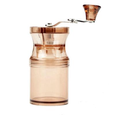 China Large Capacity Coffee Bean Grinder Portable Hand Manual Outdoor Adjustable Coffee Grinder for sale