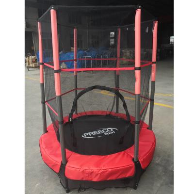 China With Protective Fitness 55inch Mini Trampoline Hexagon Net Trampoline for sale