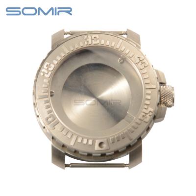 China S02 Accessories OEM CNC Watch Case Aluminum Alloy Shell Hardware Accessories CAD Precision Machining Error 0.02MM for sale