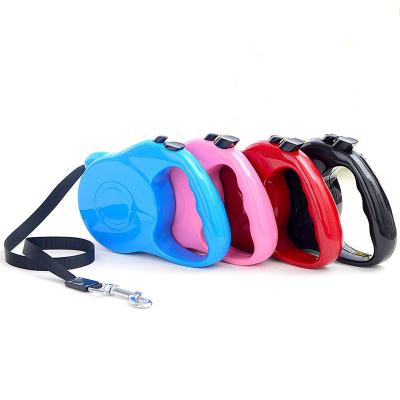 China Wholesale Padded Customized Adjustable Pet High Quality Nylon Rope Retractable Dog Leash For Pet for sale