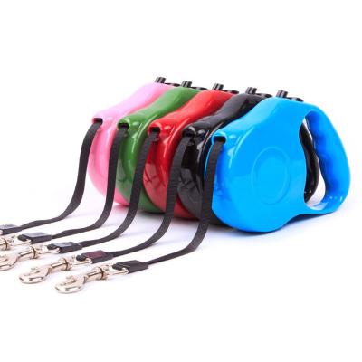 China Wholesale Custom Copy Logo Pet Leash Dogs New Style Nylon DETACHED 16ft Retractable Rope Dog Leash For Running for sale