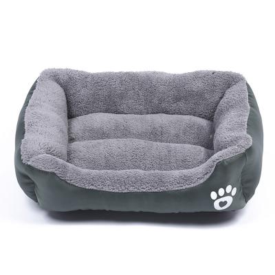 China Amazon Preferred Sustainable Waterproof Breathable Pet Bed Rectangle Pet Beds Customized Durable Pet Sofa Bed for sale