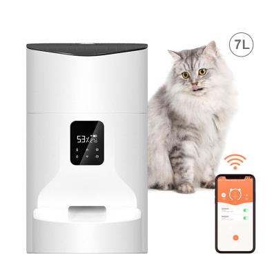 China Wifi Smart Acrylic Pet Driver Automatic Pet Feeder Customized Auto Feeder for sale