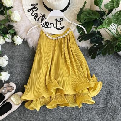 China Wholesale Women's Summer Anti-pilling Tank Tops Solid Color Sleeveless Tops Long Tops for sale